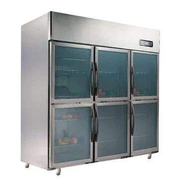 3 stikla durvju ledusskapis